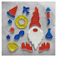 XMASfest Christmas for Window with Design Άγιου Βασίλη