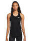 Nike Women's Athletic Blouse Sleeveless Black