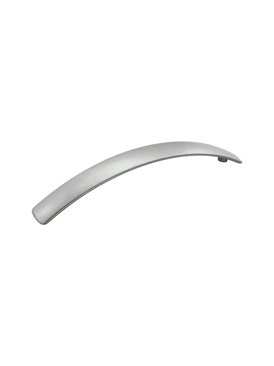 Viobrass 802 Handle Furniture made of Metallic Nickel Matte 185mm (Center Distance 160mm) 802 1pcs