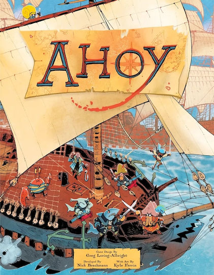Brettspiel Ahoy für 2-4 Spieler 14+ Jahre LED05000 (EN)