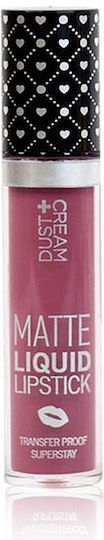 Dust+Cream Matte Liquid Long Lasting Liquid Lipstick Matte 29 Megara 3.5gr