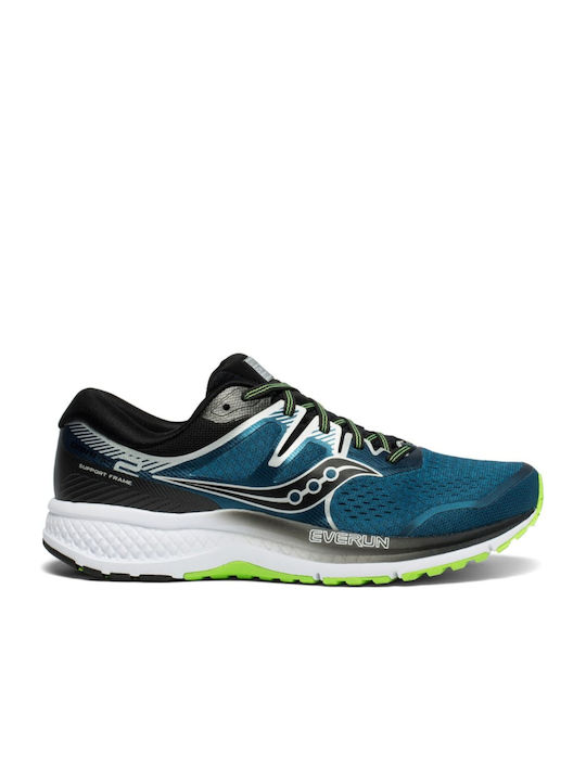 Saucony Omni ISO 2 Ανδρικά Αθλητικά Παπούτσια Running Μπλε