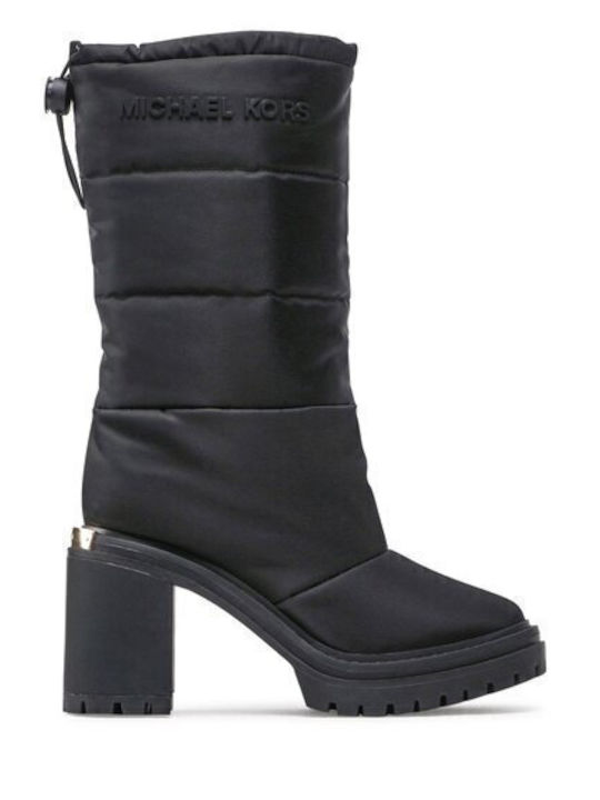 Holt Quilted Boot Cizme dama Negre