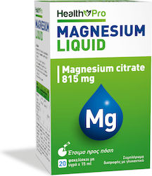 Health Pro Magnesium Liquid 815mg 20 sachets