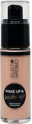 Dust+Cream Wake Up & Make Up 1W Ivory 30ml