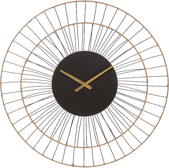 Alara Silent Wall Clock Metallic Gold Ø69.5cm