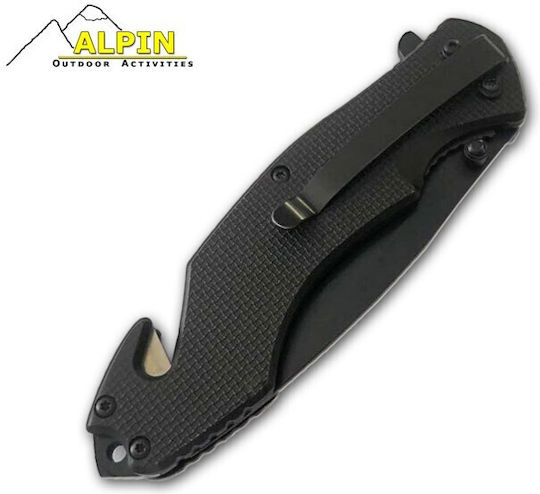 Alpin Taktischer S-14632 Taschenmesser Schwarz