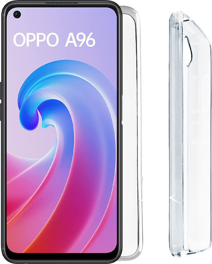 Volte-Tel Slimcolor Air Umschlag Rückseite Silikon Transparent (Oppo A96)