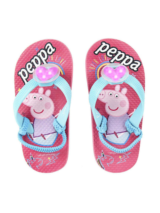 Cerda Kids' Flip Flops Peppa Pig Light Blue