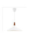 Nordlux Nori Pendant Light Single-Light Bell for Socket E27 White