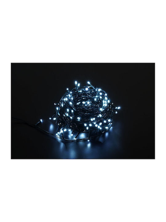 1000 Λαμπάκια LED 50μ. Ψυχρό Λευκό σε Σειρά