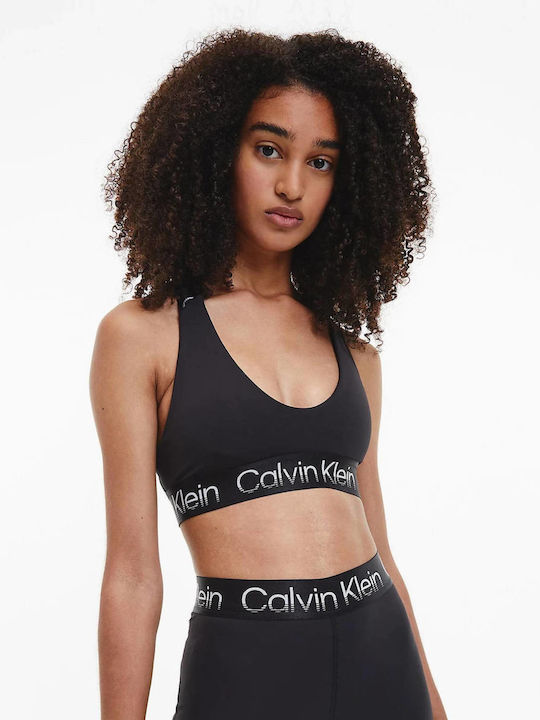 Calvin Klein Γυναικείο Αθλητικό Μπουστάκι Μαύρο