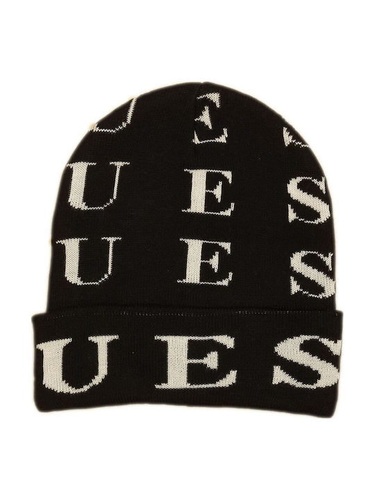 Kids Beanie Knitted Black