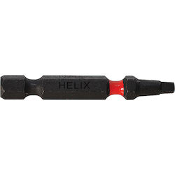 Helix Σετ 10 Μύτες Κατσαβιδιού Τετράγωνο RO3 Impact