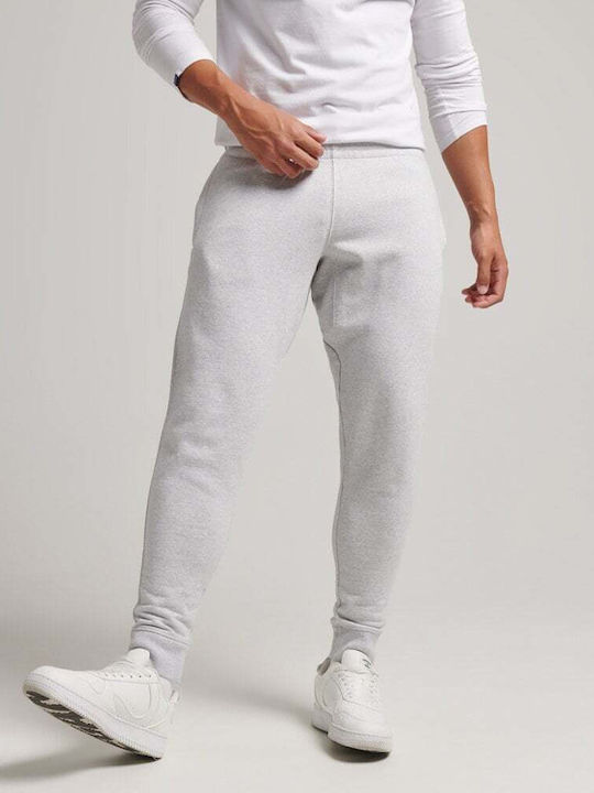 Code Essential Jogger Pants Παντελόνι Φόρμας με Λάστιχο Γκρι