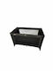 BabyDan Travel Cot 2384WQ Loc de joacă Negru 120x60cm