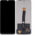 LCD Mobile Phone Screen Replacement with Touch Mechanism for Redmi 10C (Black)