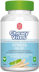Vican Chewy Adults Stress Relief Συμπλήρωμα για το Άγχος 60 ζελεδάκια