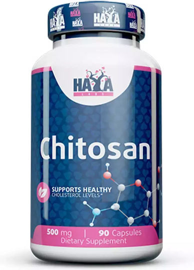 Haya Labs Chitosan 500mg Supplement for Weight Loss 90 Capsules