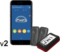 Starline Car Alarm System με 2 tags & LCD Χειριστήριο STAR-E9-2-LCD