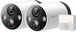 TP-LINK Tapo Integriertes CCTV-System Wi-Fi mit 2 Drahtlosen Kameras 1080p v1