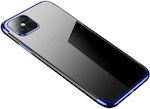 Hurtel Metallic / Silicone Back Cover Blue (Galaxy A33 5G)