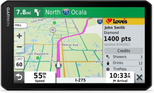 Garmin Συσκευή Пловдив GPS DezlCam LGV710 ме Откриване 6.95" Bluetooth / Wi-Fi & Слот за карта