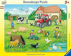 Kinderpuzzle Φάρμα für 3++ Jahre 11pcs Ravensburger