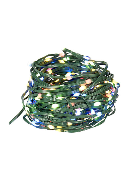 100 LED Christmas Lights 10m RGB in Series