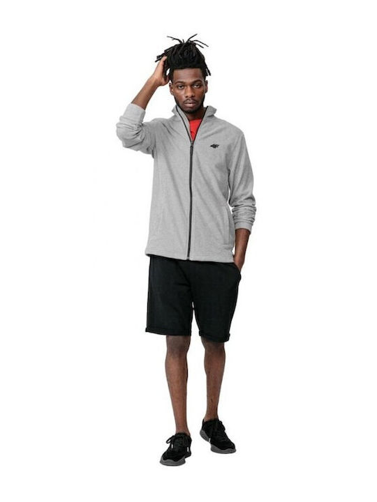 Ανδρική Ζακέτα Fleece Γκρι