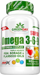 Amix Super Omega 3-6-9 1000mg 90 μαλακές κάψουλες
