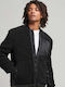 Men's Fleece Cardigan Black