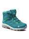 Kids Hiking Boots Vojo Texapore Mid Waterproof Turquoise