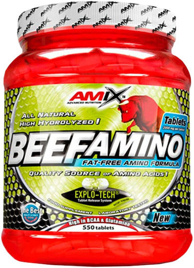 Amix Nutrition Beef Amino Tablets 550 Tablets