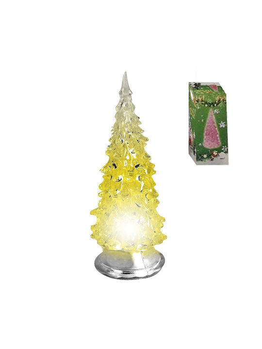 Christmas Decorative Illuminated Tree 14.5cm Battery White