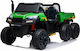 ATV Duster X Race Doppelsitzer mit Fernbedienung 24 Volt Grünes für 3+ Jahre