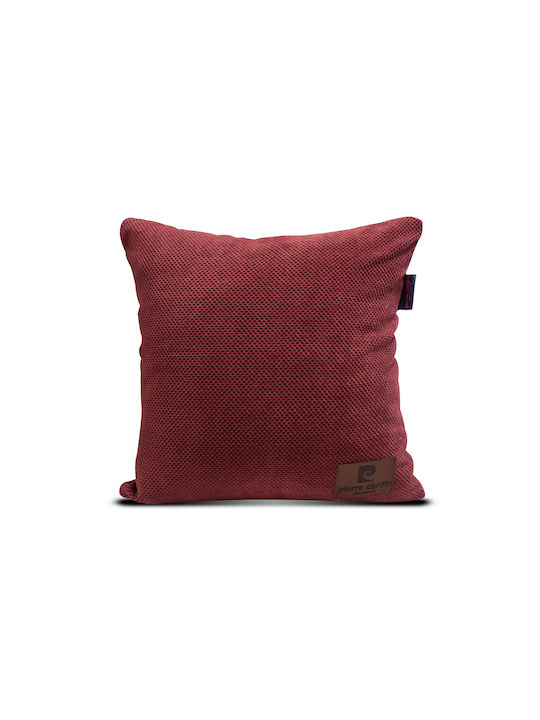 Pierre Cardin Калъф за Възглавница Antipilling Polar Бордо 45x45см
