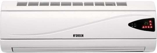 N'Oveen Led Konvektorheizung Wand 2000W mit elektronischem Thermostat 58x20cm Weiß