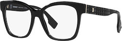 Burberry Sylvie Women's Acetate Butterfly Black...