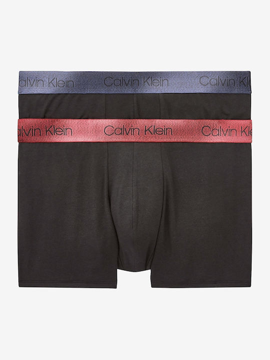 Herren Boxershorts Red / Blue mit Mustern 2Packung