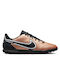Nike Tiempo Legend 9 Club TF Low Football Shoes with Molded Cleats Metallic Copper / White Off / Noir Black