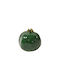 Atmosphera Dekoratives Granatapfel aus Keramik Green/Gold 10x10cm 1Stück