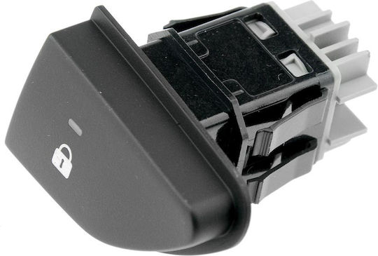 NTY Car Door Lock Switch for Dacia Duster Renault Captur / Clio 5pin Black