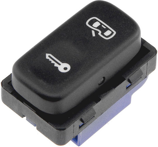NTY Car Door Lock Switch for Skoda Fabia / Octavia 5/T5 4pin Black