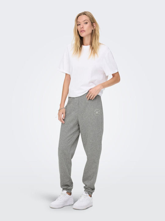 Only Lula Pantaloni de Trening cu elastic Gri