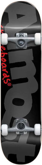 Dwindle Logo Land FP Complete Shortboard 8.125" Black