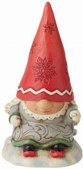 Enesco Disney Gnome Skier with Braids Figure 17cm
