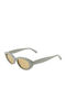 Gast Essi Women's Sunglasses with Gray Plastic Frame and Orange Lens ES04
