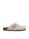 Woolen Winter Women's Beige Slippers