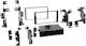 ACV Πρόσοψη 2 Din για Nissan Juke / Navara 2009-2020